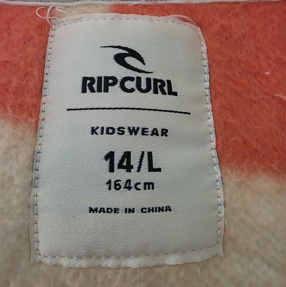 Rip Curl Multicolor Kids Fleece Jacket - Picture 3 of 4
